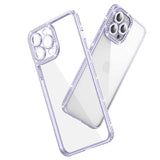 Apple iPhone 12 Pro Max Kılıf Kamera Korumalı Taşlı Zore Mina Kapak Rose Gold