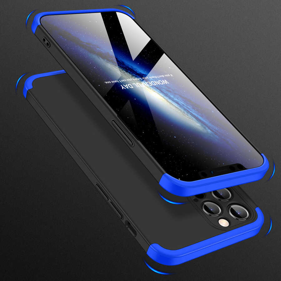 Apple iPhone 12 Pro Max Kılıf Zore Ays Kapak Siyah