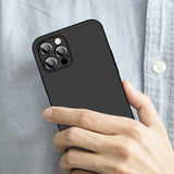 Apple iPhone 12 Pro Max Kılıf Zore Ays Kapak Siyah