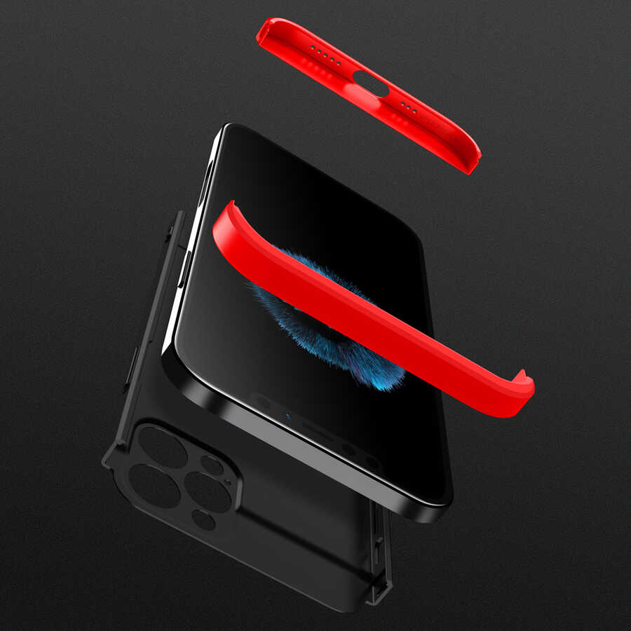 Apple iPhone 12 Pro Max Kılıf Zore Ays Kapak Siyah