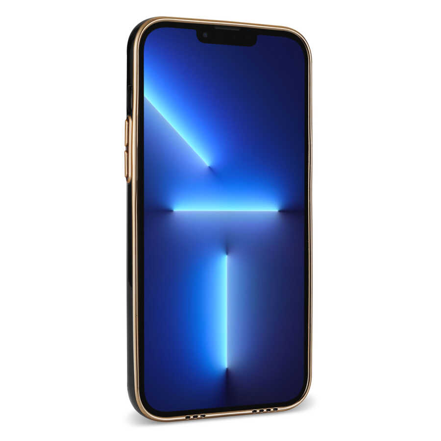 Apple iPhone 12 Pro Max Kılıf Zore Bark Kartlıklı Kapak Lila