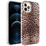 Apple iPhone 12 Pro Max Kılıf Zore Bella Kapak Leopar