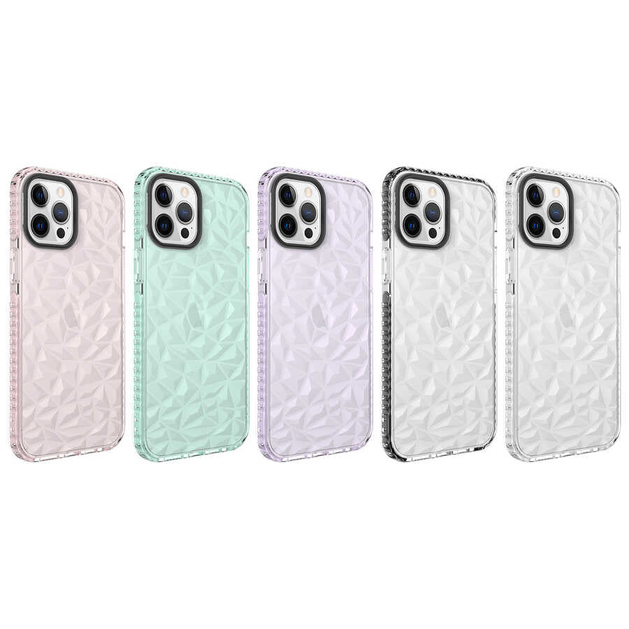 Apple iPhone 12 Pro Max Kılıf Zore Buzz Kapak Siyah