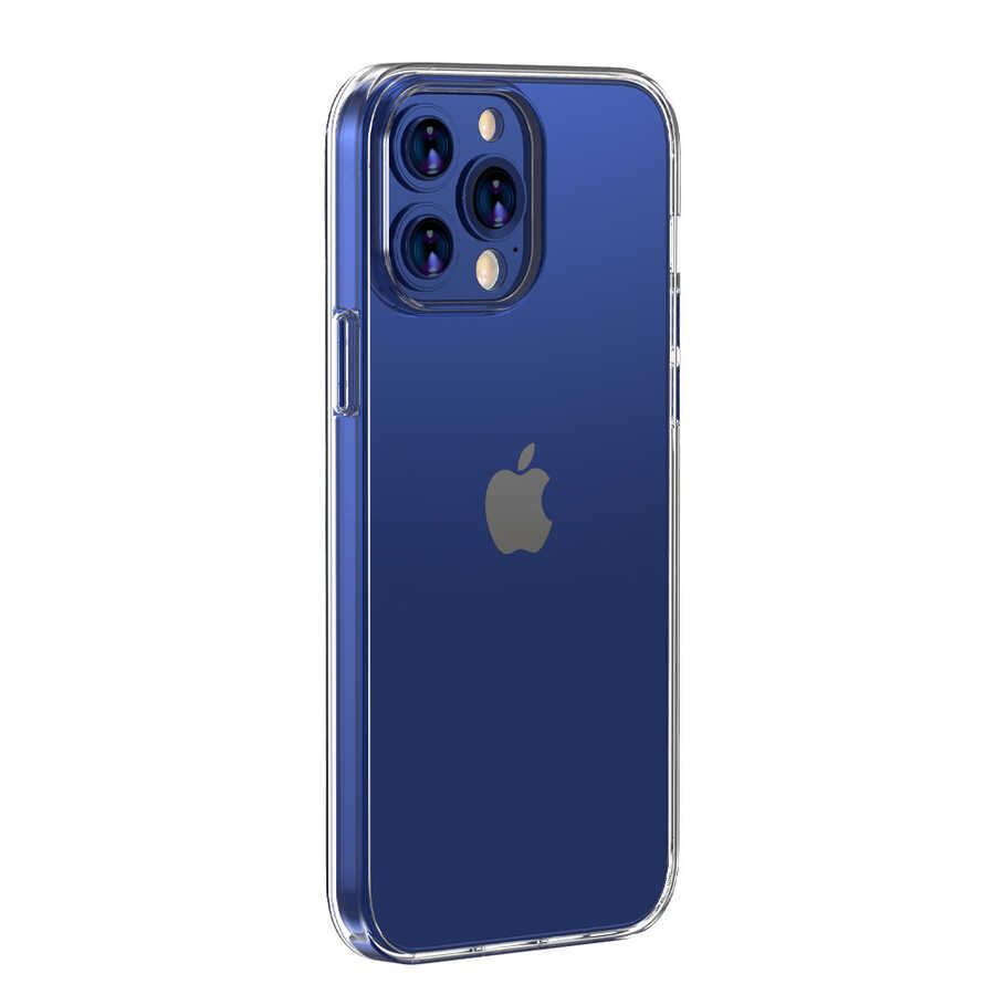 Apple iPhone 12 Pro Max Kılıf Zore Droga Kapak Renksiz