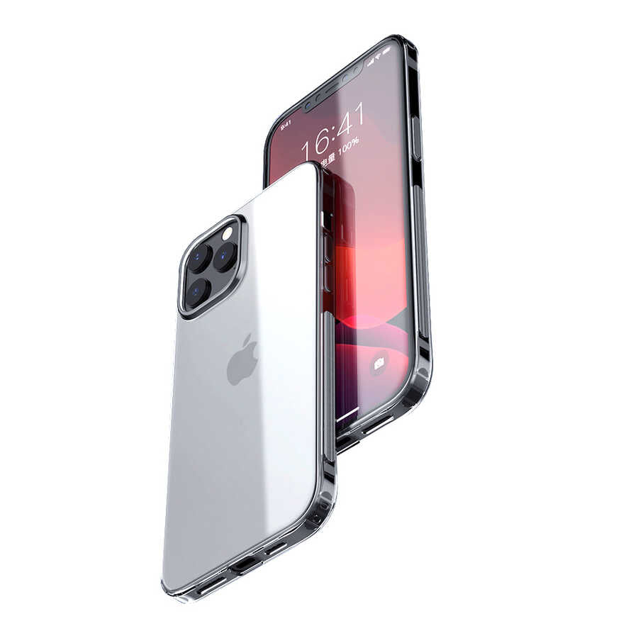 Apple iPhone 12 Pro Max Kılıf Zore İmax Silikon Siyah
