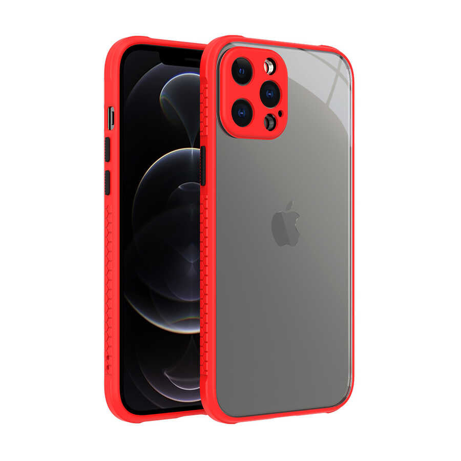 Apple iPhone 12 Pro Max Kılıf Zore Kaff Kapak Siyah