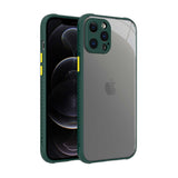 Apple iPhone 12 Pro Max Kılıf Zore Kaff Kapak Koyu Yeşil