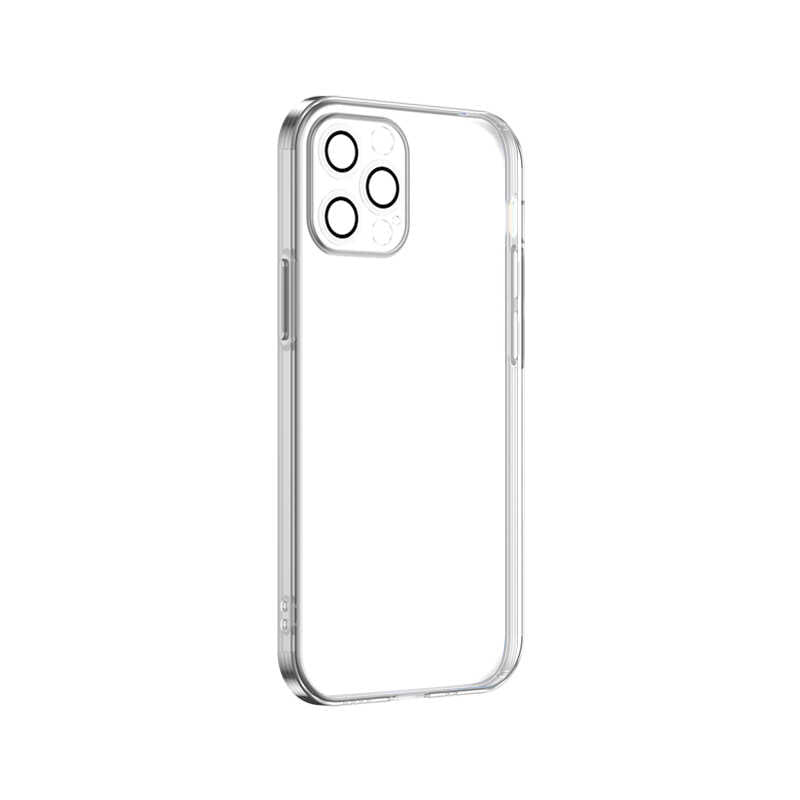 Apple iPhone 12 Pro Max Kılıf Zore Krep Kapak Renksiz