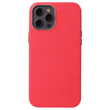 Apple iPhone 12 Pro Max Kılıf Zore Leathersafe Wireless Kapak Kahverengi