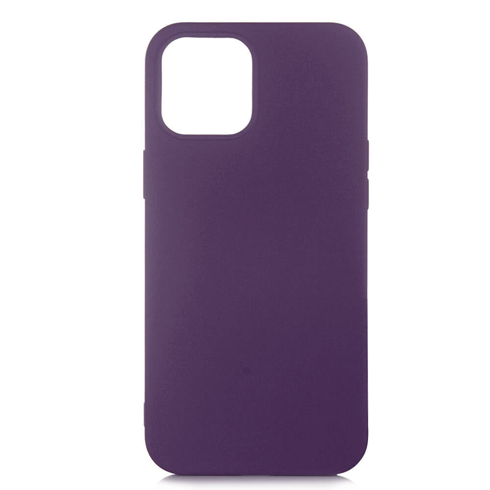 Apple iPhone 12 Pro Max Kılıf Zore LSR Lansman Kapak Derin Mor