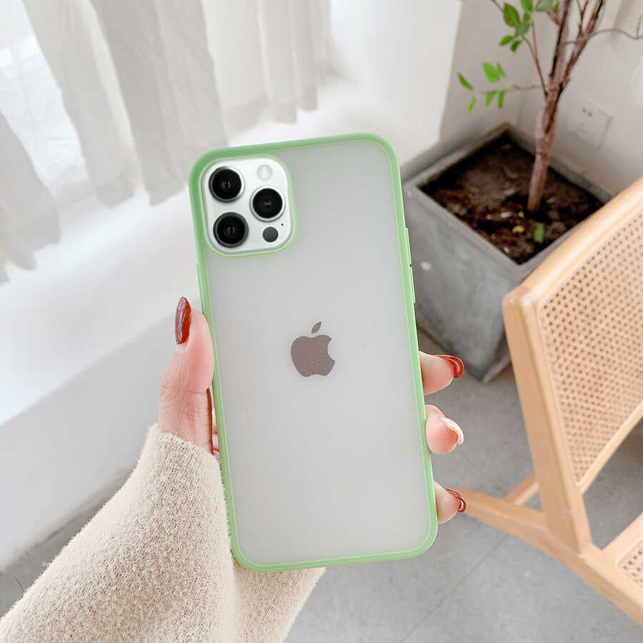 Apple iPhone 12 Pro Max Kılıf Zore Mess Kapak Kırmızı
