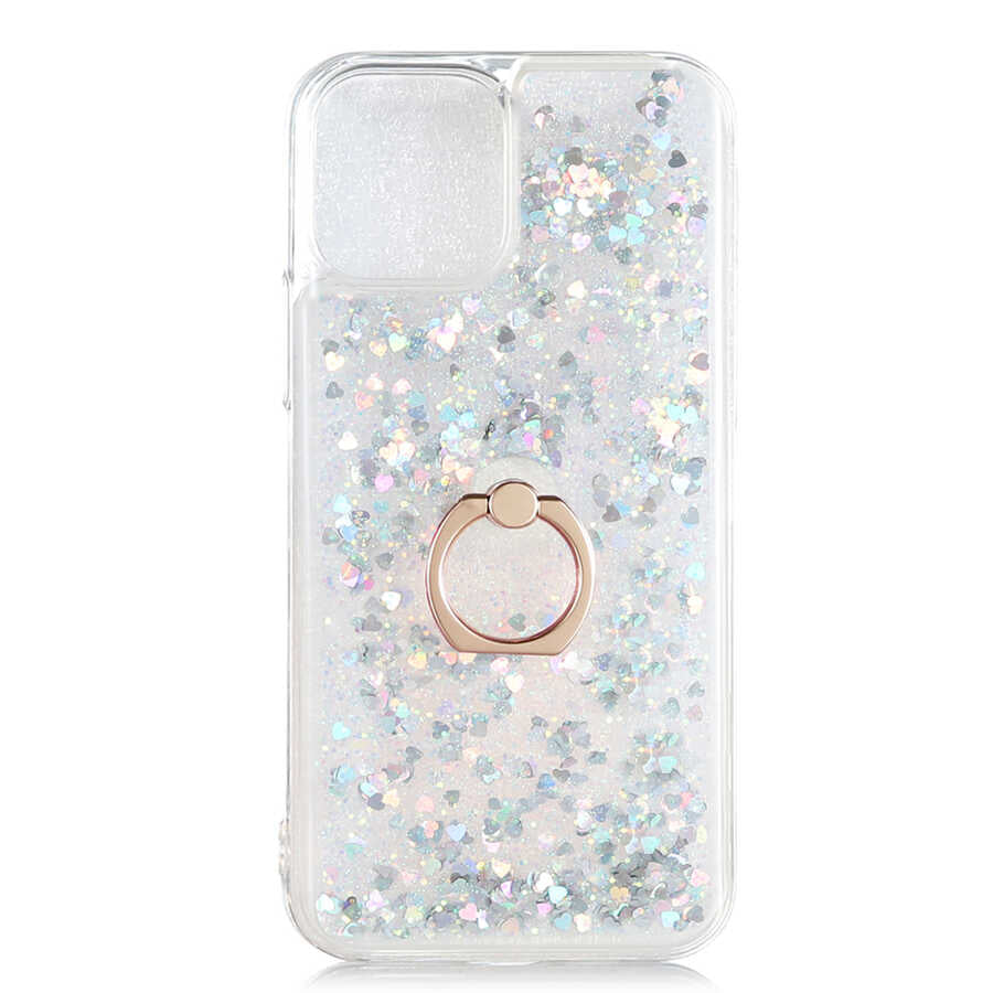 Apple iPhone 12 Pro Max Kılıf Zore Milce Kapak Gümüş