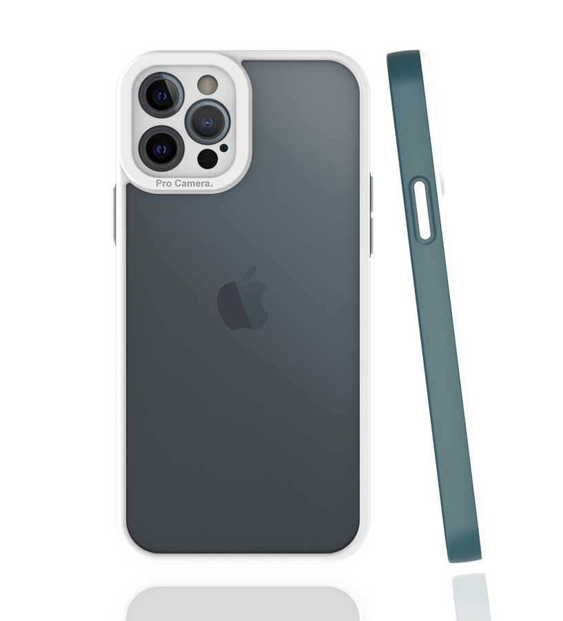 Apple iPhone 12 Pro Max Kılıf Zore Mima Kapak Siyah