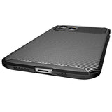 Apple iPhone 12 Pro Max Kılıf Zore Negro Silikon Kapak Kahverengi