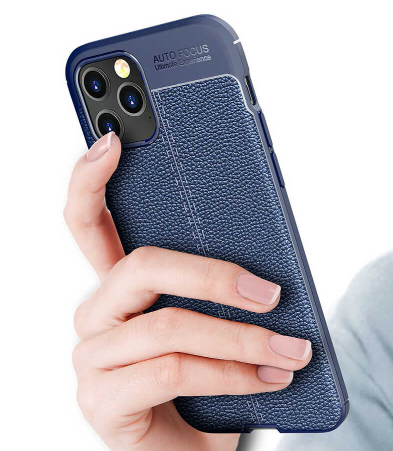 Apple iPhone 12 Pro Max Kılıf Zore Niss Silikon Kapak Siyah