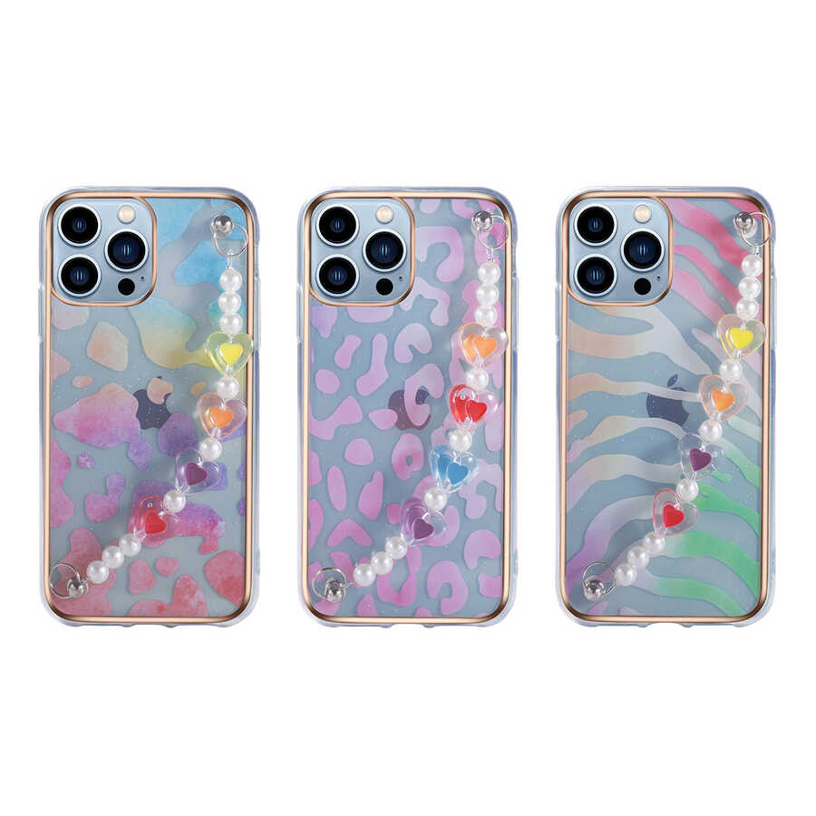 Apple iPhone 12 Pro Max Kılıf Zore Pilla Kapak Pembe