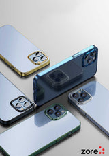 Apple iPhone 12 Pro Max Kılıf Zore Pixel Kapak Gümüş