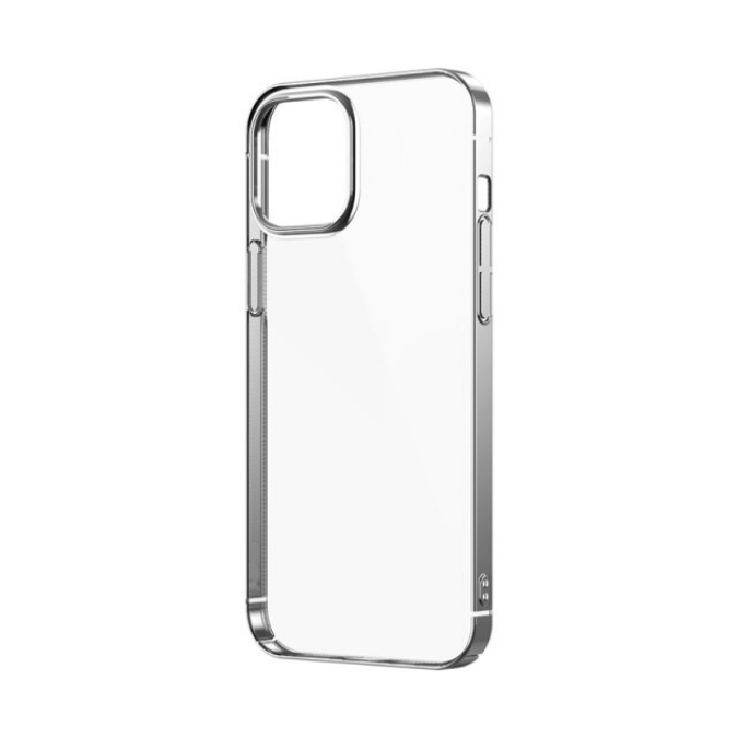 Apple iPhone 12 Pro Max Kılıf Zore Pixel Kapak Gümüş