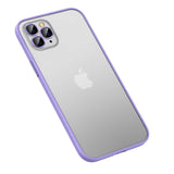 Apple iPhone 12 Pro Max Kılıf Zore Retro Kapak Lila