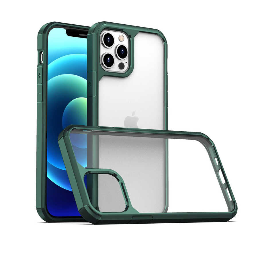 Apple iPhone 12 Pro Max Kılıf Zore Roll Kapak Mavi