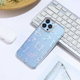 Apple iPhone 12 Pro Max Kılıf Zore Sidney Desenli Sert Kapak Butterfly No2