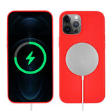Apple iPhone 12 Pro Max Kılıf Zore Silksafe Wireless Kapak Siyah