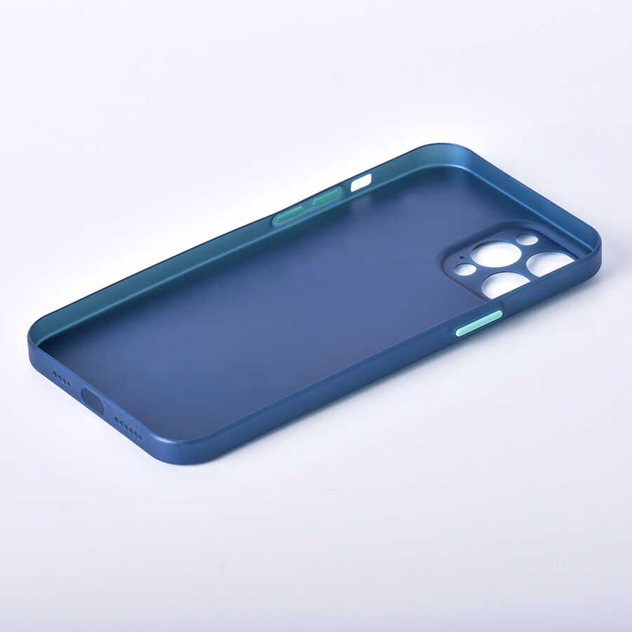 Apple iPhone 12 Pro Max Kılıf Zore Slims Kapak Siyah