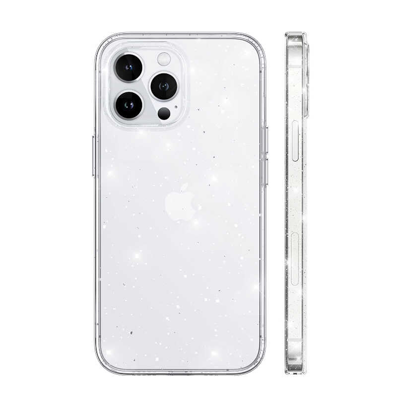 Apple iPhone 12 Pro Max Kılıf Zore Vixy Kapak Renksiz