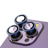 Apple iPhone 12 Pro Max Zore CL-12 Premium Safir Parmak İzi Bırakmayan Anti-Reflective Kamera Lens Koruyucu Mavi