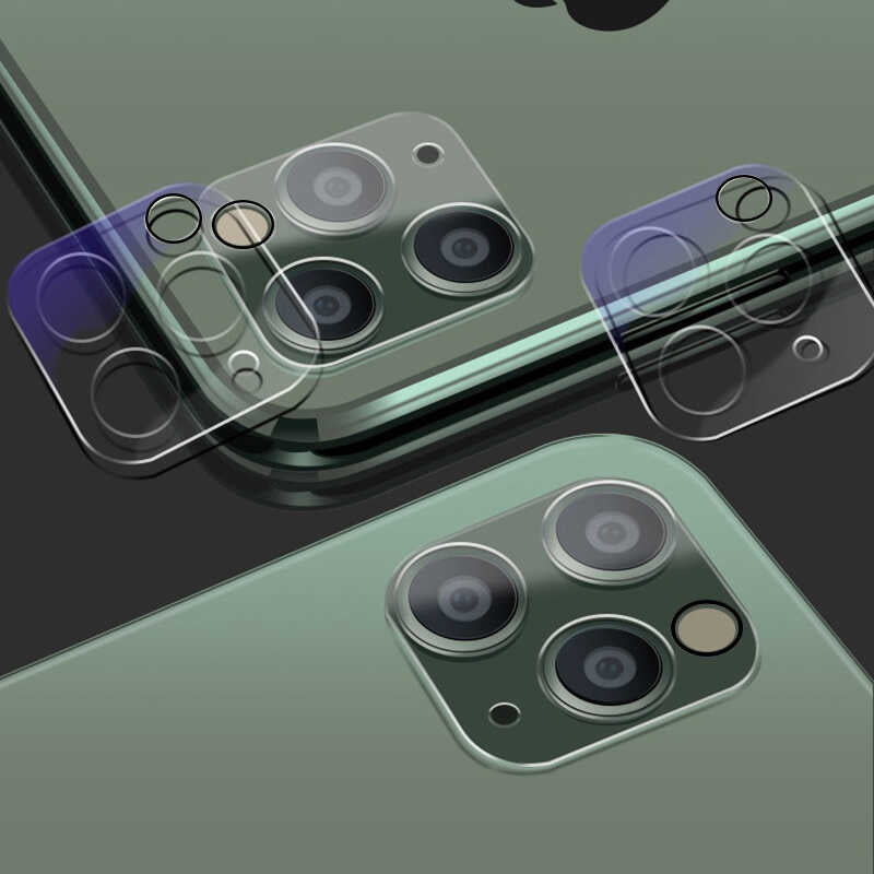 Apple iPhone 12 Pro Max Zore Kamera Lens Koruyucu Cam Film Renksiz