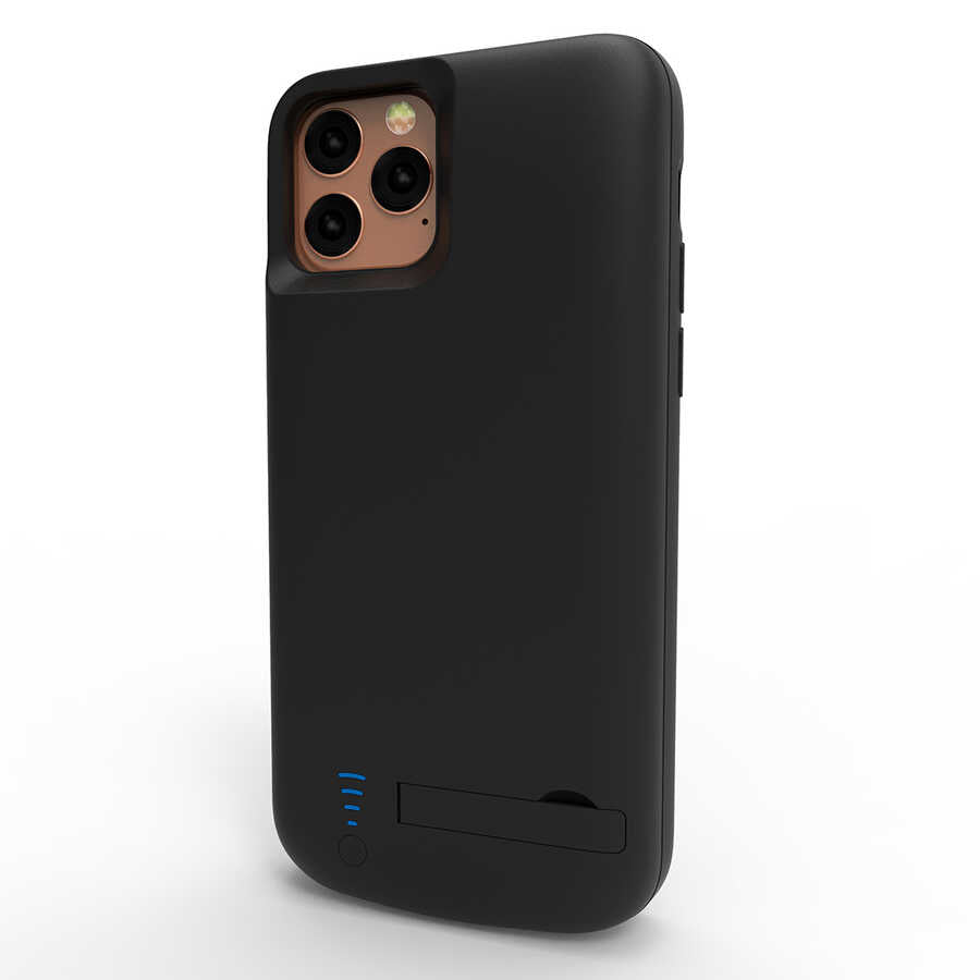 Apple iPhone 12 Pro Max Zore Şarjlı Kılıf Siyah