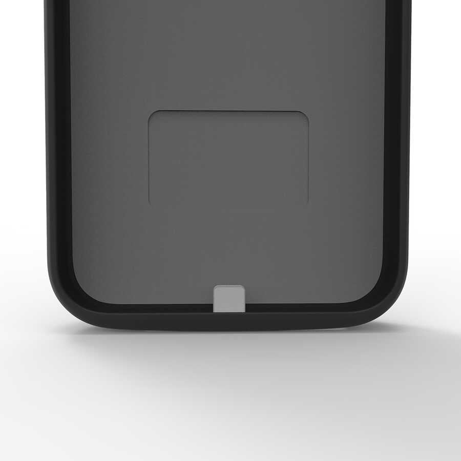 Apple iPhone 12 Pro Max Zore Şarjlı Kılıf Siyah