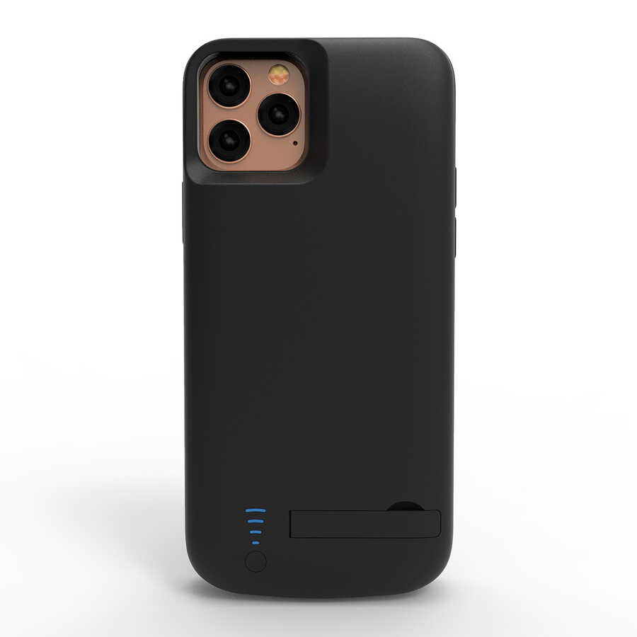 Apple iPhone 12 Pro Max Zore Şarjlı Kılıf Siyah