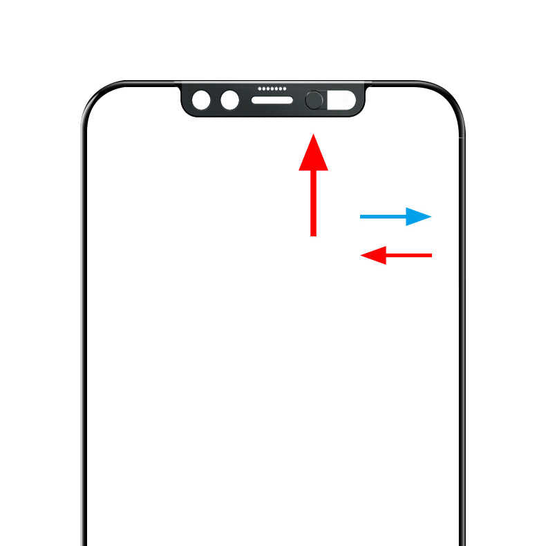 Apple iPhone 12 Pro Max Zore Secret Temperli Cam Ekran Koruyucu Siyah
