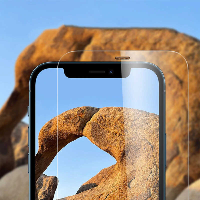 Apple iPhone 12 Pro Max Zore Vox Glass Temperli Ekran Koruyucu Renksiz