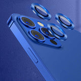 Apple iPhone 12 Pro Zore CL-07 Kamera Lens Koruyucu Gümüş