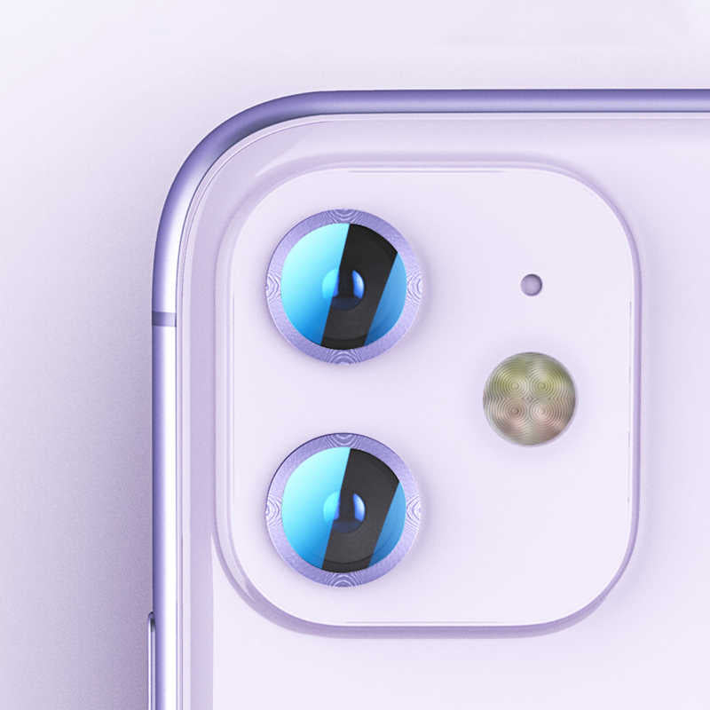 Apple iPhone 12 Zore CL-01 Kamera Lens Koruyucu Beyaz