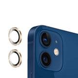 Apple iPhone 12 Zore CL-06 Kamera Lens Koruyucu Gümüş