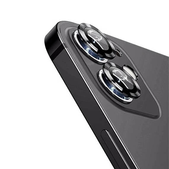 Apple iPhone 12 Zore CL-12 Premium Safir Parmak İzi Bırakmayan Anti-Reflective Kamera Lens Koruyucu Kırmızı