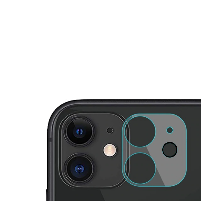 Apple iPhone 12 Zore Kamera Lens Koruyucu Cam Film Renksiz