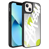 Apple iPhone 13 Kılıf Aynalı Desenli Kamera Korumalı Parlak Zore Mirror Kapak Seyahat