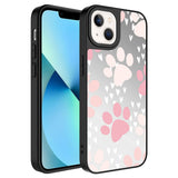 Apple iPhone 13 Kılıf Aynalı Desenli Kamera Korumalı Parlak Zore Mirror Kapak Pati