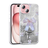 Apple iPhone 13 Kılıf Desenli Zore Mep Kapak İncili Fiyonk