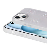 Apple iPhone 13 Kılıf Kabartma Figürlü Parlak Zore Eralli Silikon Kapak Kelebek