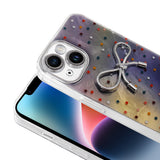 Apple iPhone 13 Kılıf Kamera Korumalı Figürlü Zore Ponti Silikon Kapak Beyaz