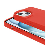 Apple iPhone 13 Kılıf M-safe Şarj Özellikli Sıvı Teknolojili Silinebilir Sert Zore Kivi Kapak Koyu Gri