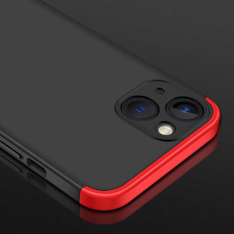 Apple iPhone 13 Kılıf Zore Ays Kapak Kırmızı