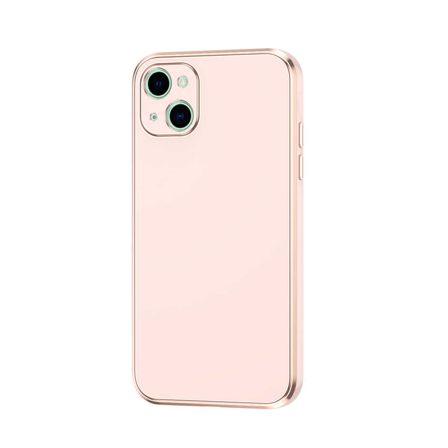 Apple iPhone 13 Kılıf Zore Bark Kapak Mavi Açık