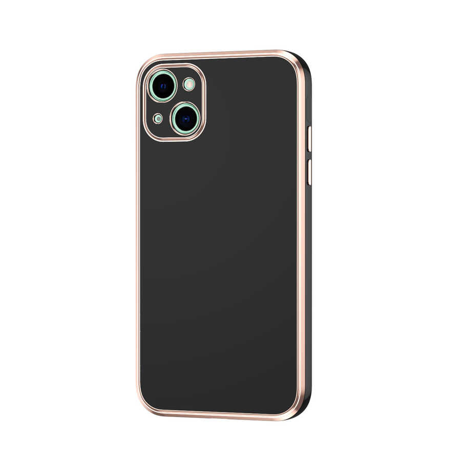 Apple iPhone 13 Kılıf Zore Bark Kapak Siyah