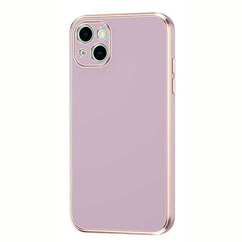 Apple iPhone 13 Kılıf Zore Bark Kapak Lila